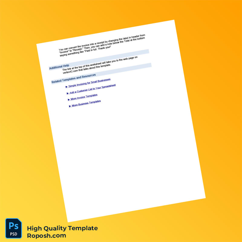 UK Smart Printing Solutions LTD Invoice Template in Word and PDF formats 8 page UK Smart Printing Solutions LTD Invoice Template in Word and PDF formats 8 page