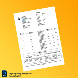 USA Axon Invoice Template in Word and PDF formats 4 page