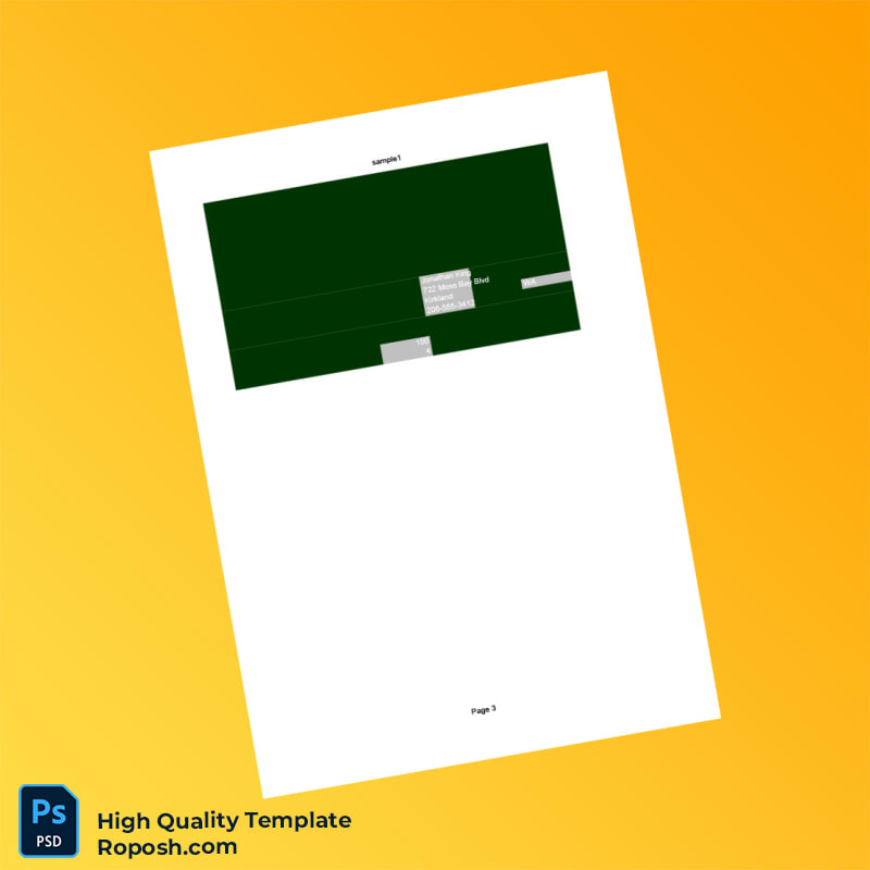 USA CIM Invoice Template in Word and PDF formats 6 page USA CIM Invoice Template in Word and PDF formats 6 page