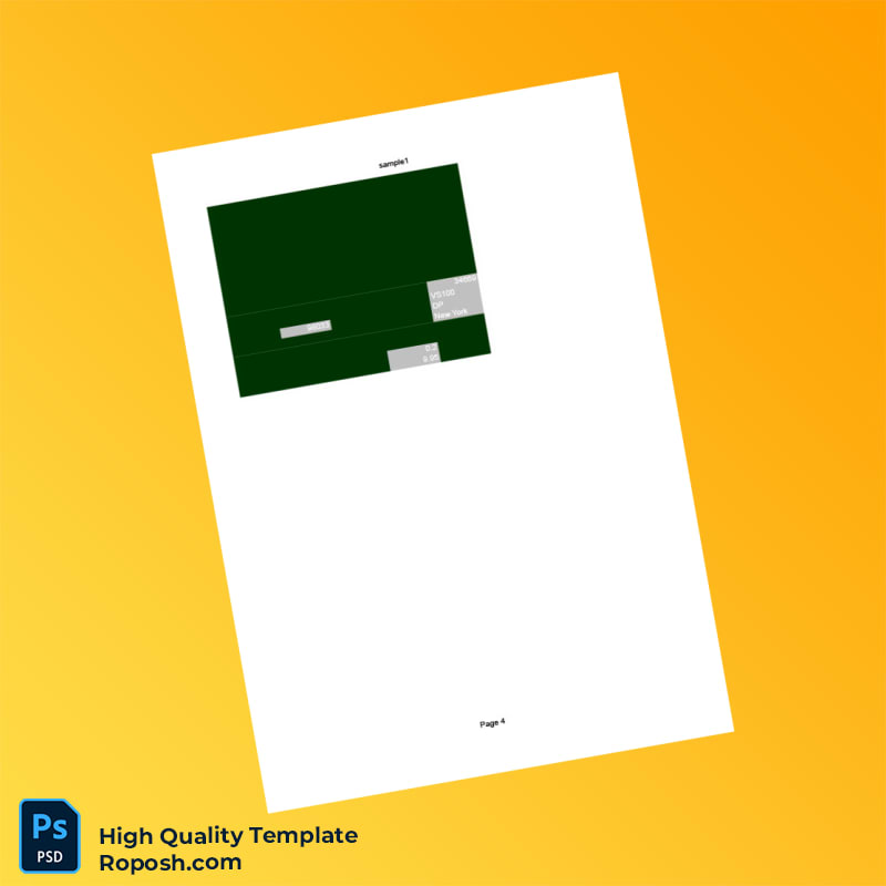 USA CIM Invoice Template in Word and PDF formats 6 page USA CIM Invoice Template in Word and PDF formats 6 page