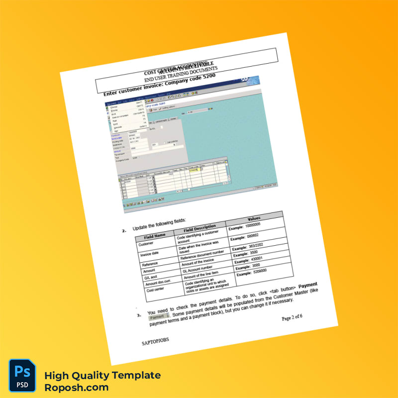USA Document Type Template in Word and PDF formats 6 page USA Document Type Template in Word and PDF formats 6 page