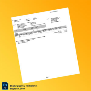 USA GPS Strategic Alliances LLC Commercial Invoice Template in Word and PDF formats 3 page USA GPS Strategic Alliances LLC Commercial Invoice Template in Word and PDF formats 3 page