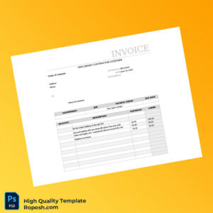 USA Global Home Remodeling LLC Invoice Template in Word and PDF formats 2 page USA Global Home Remodeling LLC Invoice Template in Word and PDF formats 2 page