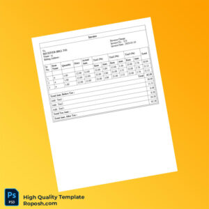 USA Invoice 123 Template in Word and PDF formats USA Invoice 123 Template in Word and PDF formats