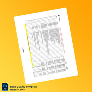 USA Invoice Template in Word and PDF formats 5 page