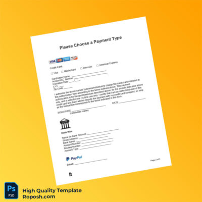 USA Itemized Invoice Template in Word and PDF formats 2 page | roposh