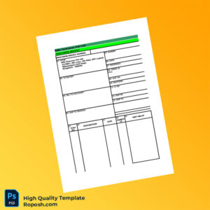 USA KNS Overseas Proforma Invoice Template in Word and PDF formats 8 page