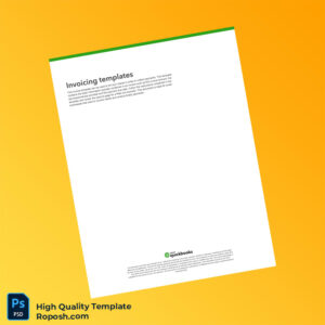 USA QuickBooks Invoice Template in Word and PDF formats 2 page USA QuickBooks Invoice Template in Word and PDF formats 2 page