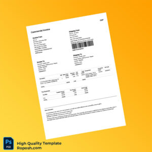 USA SE LLC Invoice Template in Word and PDF formats USA SE LLC Invoice Template in Word and PDF formats
