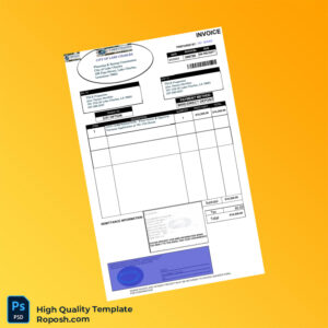 USA TXLE Properties Invoice Template in Word and PDF formats USA TXLE Properties Invoice Template in Word and PDF formats