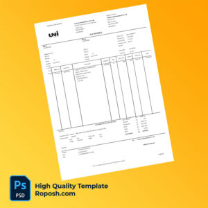 United States Apple Inc. Editable Tax Invoice Template in Word and PDF formats