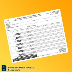 Customizable United States American Dorper Sheep Breeders Society Registration Certificate Editable Word & PDF Template 2 page Customizable United States American Dorper Sheep Breeders Society Registration Certificate Editable Word & PDF Template 2 page