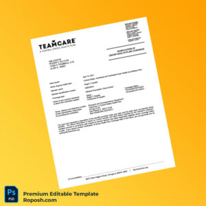 Customizable United States Central States Southeast and Southwest Areas Health and Welfare Plan Coverage Verification Letter Template in Word