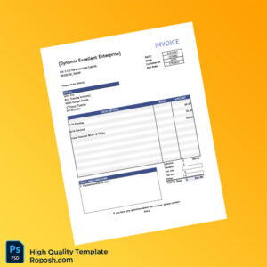 Unknown Dynamic Excellent Enterprise Invoice Template in Word and PDF formats 5 page Unknown Dynamic Excellent Enterprise Invoice Template in Word and PDF formats 5 page