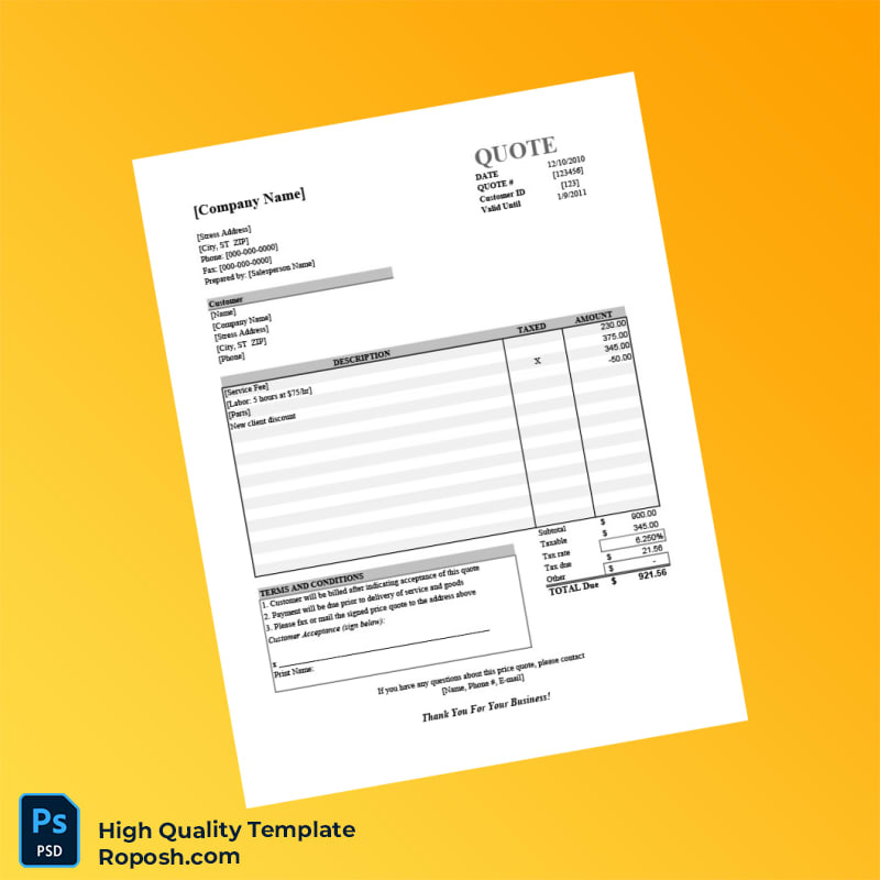 Unknown Dynamic Excellent Enterprise Invoice Template in Word and PDF formats 5 page Unknown Dynamic Excellent Enterprise Invoice Template in Word and PDF formats 5 page