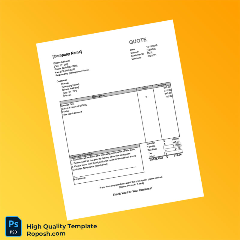 Unknown Dynamic Excellent Enterprise Invoice Template in Word and PDF formats 5 page Unknown Dynamic Excellent Enterprise Invoice Template in Word and PDF formats 5 page