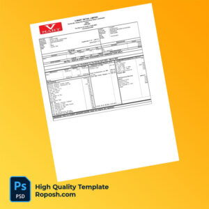V-MART Retail Limited payslip word and pdf template