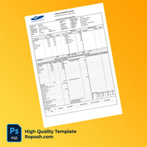 Varroc Engineering Limited payslip word and pdf template