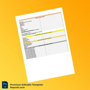 Customizable Vendor Registration Request Format Editable Word & PDF Template Customizable Vendor Registration Request Format Editable Word & PDF Template