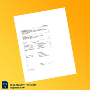 Vietnam DK YK HANOI SB CO LTD Commercial Invoice Template in Word and PDF formats 6 page