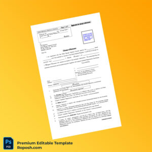 Customizable West Bengal Medical Council Registration Certificate Editable Word & PDF Template 3 page