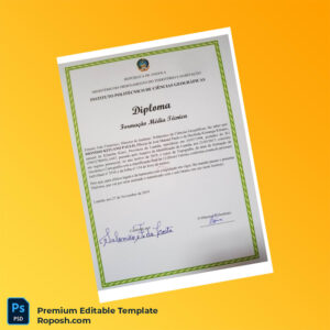 Editable Diploma Template Angola Polytechnic Institute of Geographical Sciences Technical Education Diploma – Instant Download Editable Diploma Template Angola Polytechnic Institute of Geographical Sciences Technical Education Diploma – Instant Download