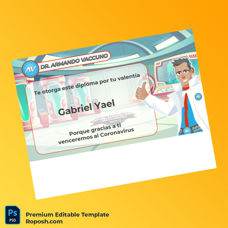 Editable Argentina Dr. Armando Vaccuno Diploma Template – Fast Edit Editable Argentina Dr. Armando Vaccuno Diploma Template – Fast Edit