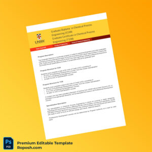Editable Diploma Template – Australia University of New South Wales Graduate Diploma in Chemical Process Engineering Template (Fast Edit) 2 Page Editable Diploma Template – Australia University of New South Wales Graduate Diploma in Chemical Process Engineering Template (Fast Edit) 2 Page
