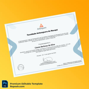 Editable Brazil Anhanguera de Macapá Bachelor of Physiotherapy Template – Fast Edit 2 Page Editable Brazil Anhanguera de Macapá Bachelor of Physiotherapy Template – Fast Edit 2 Page