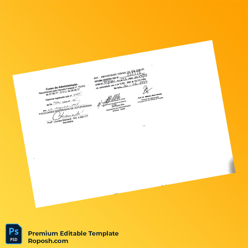 Editable Brazil Integrated Colleges of Votuporanga Bachelor of Business Administration Template (Fast Edit) 2 Page Editable Brazil Integrated Colleges of Votuporanga Bachelor of Business Administration Template (Fast Edit) 2 Page