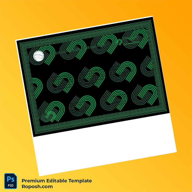 Editable Diploma Template – Brazil University of Amazon Bachelor of Psychology Diploma (Fast Edit) 2 Page Editable Diploma Template – Brazil University of Amazon Bachelor of Psychology Diploma (Fast Edit) 2 Page