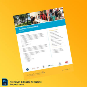 Editable Canada College of New Caledonia Business Management Diploma Template – Fast Edit 2 Page Editable Canada College of New Caledonia Business Management Diploma Template – Fast Edit 2 Page
