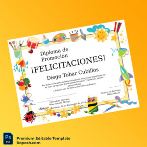Editable Chile Educational Institution Diploma Certificate – Instant Download Editable Chile Educational Institution Diploma Certificate – Instant Download