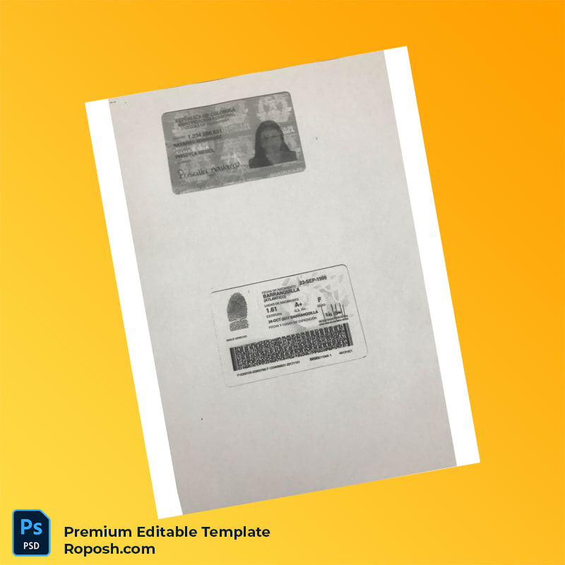 Editable Colombia Barranquilla Technical High School Academic Bachelor Diploma Template (Fast Edit) 2 Page Editable Colombia Barranquilla Technical High School Academic Bachelor Diploma Template (Fast Edit) 2 Page