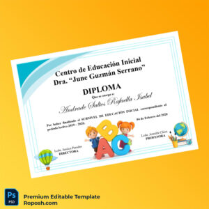 Printable Ecuador Centro de Educación Inicial June Guzmán Serrano Early Childhood Education Diploma (Fast Edit) Printable Ecuador Centro de Educación Inicial June Guzmán Serrano Early Childhood Education Diploma (Fast Edit)