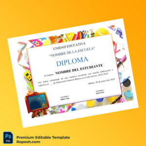 Editable Ecuador Educational Institution Diploma Template – Fast Edit 8 Page Editable Ecuador Educational Institution Diploma Template – Fast Edit 8 Page