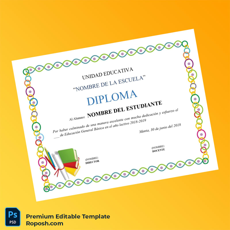 Editable Ecuador Educational Institution Diploma Template – Fast Edit 8 Page Editable Ecuador Educational Institution Diploma Template – Fast Edit 8 Page