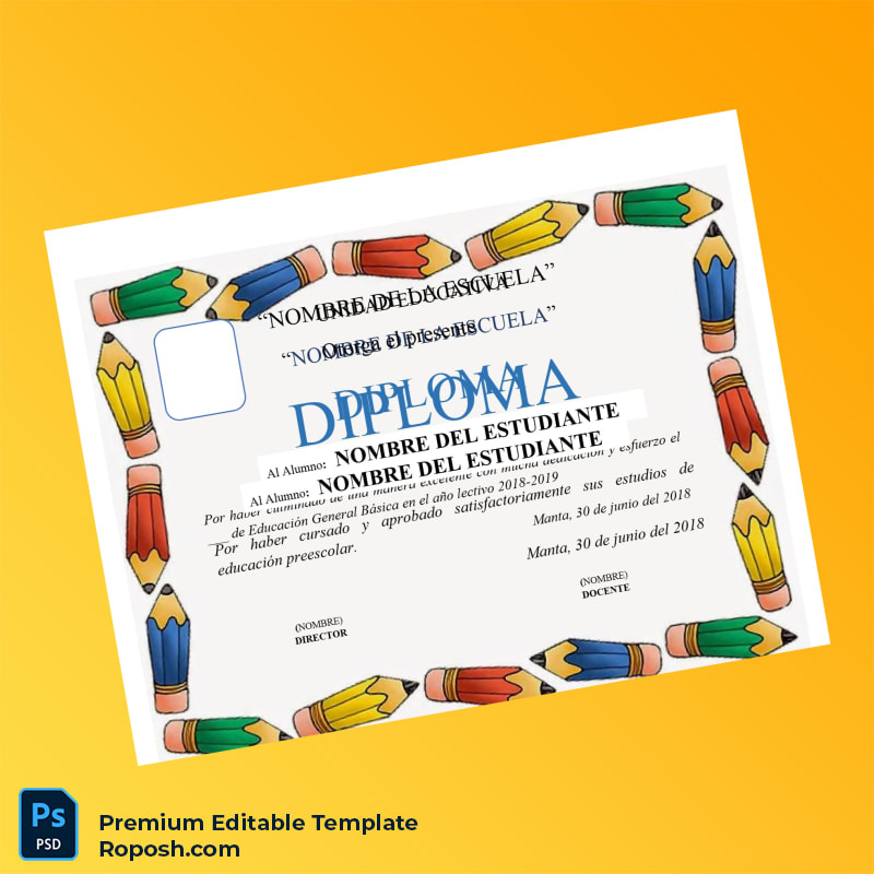 Editable Ecuador Educational Institution Diploma Template – Fast Edit 8 Page Editable Ecuador Educational Institution Diploma Template – Fast Edit 8 Page