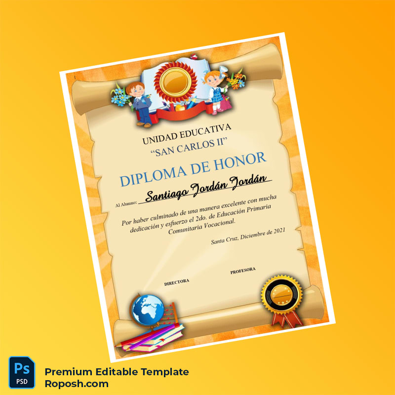 Editable Ecuador Unidad Educativa _San Carlos II_ Honorary Diploma (Fast Edit) 7 Page Editable Ecuador Unidad Educativa _San Carlos II_ Honorary Diploma (Fast Edit) 7 Page