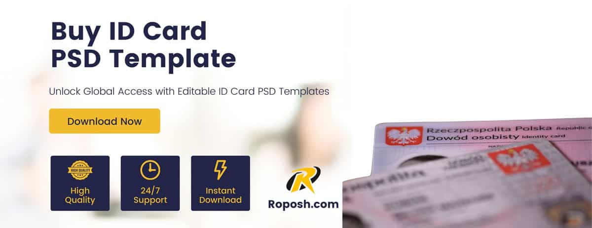 Editable PSD for USA New York ID Card Psd Template – Instant Download