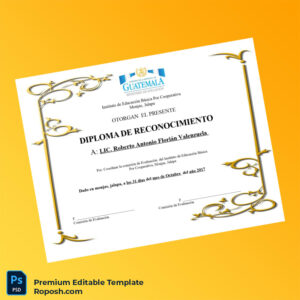 Editable Guatemala Instituto de Educación Básica Por Cooperativa Diploma Template – Instant Download Editable Guatemala Instituto de Educación Básica Por Cooperativa Diploma Template – Instant Download