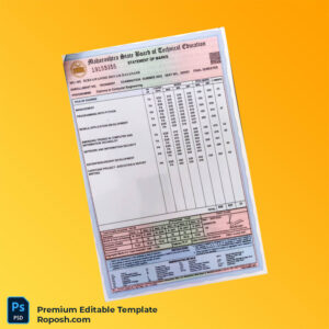Editable India Maharashtra State Board of Technical Education Diploma Template – Fast Edit Editable India Maharashtra State Board of Technical Education Diploma Template – Fast Edit