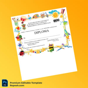 Editable Mexico Francisco de Goya y Luciente Kindergarten Preschool Diploma – Fast Edit Editable Mexico Francisco de Goya y Luciente Kindergarten Preschool Diploma – Fast Edit
