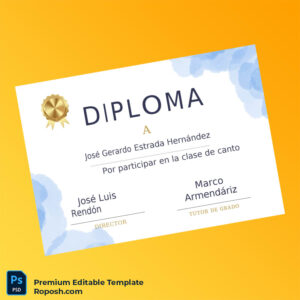 Editable Mexico José Gerardo Estrada Hernández Diploma Template – Instant Download Editable Mexico José Gerardo Estrada Hernández Diploma Template – Instant Download