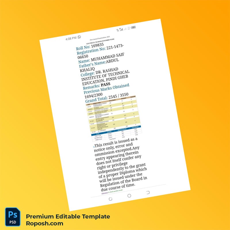 Editable Pakistan Dr. Rashad Institute of Technical Education Diploma in Electrical Engineering Template – Fast Edit Editable Pakistan Dr. Rashad Institute of Technical Education Diploma in Electrical Engineering Template – Fast Edit
