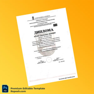 Editable Serbia University of Kragujevac Bachelor of Science in Mechanical Engineering Template – Fast Edit 2 Page Editable Serbia University of Kragujevac Bachelor of Science in Mechanical Engineering Template – Fast Edit 2 Page