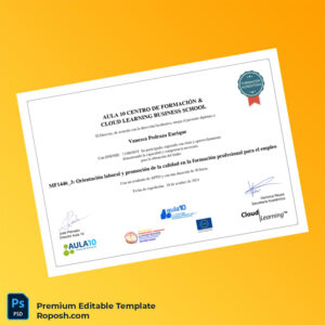 Editable Diploma Template Spain Cloud Learning Business School Diploma – Fast Edit 2 Page Editable Diploma Template Spain Cloud Learning Business School Diploma – Fast Edit 2 Page