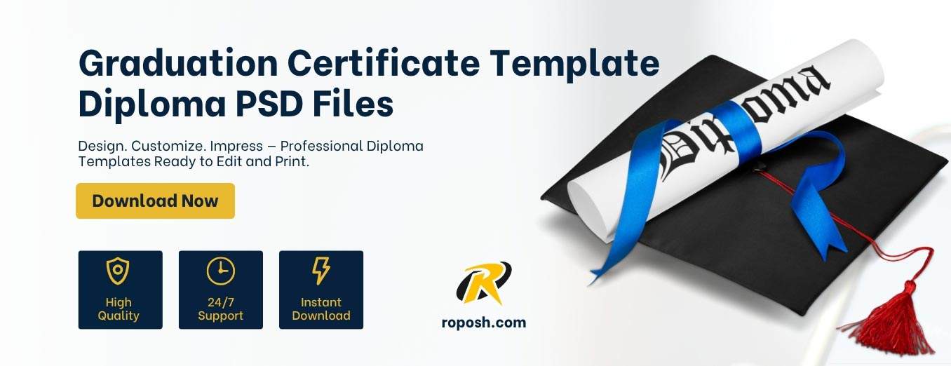 Editable Certificate from SPM University Template