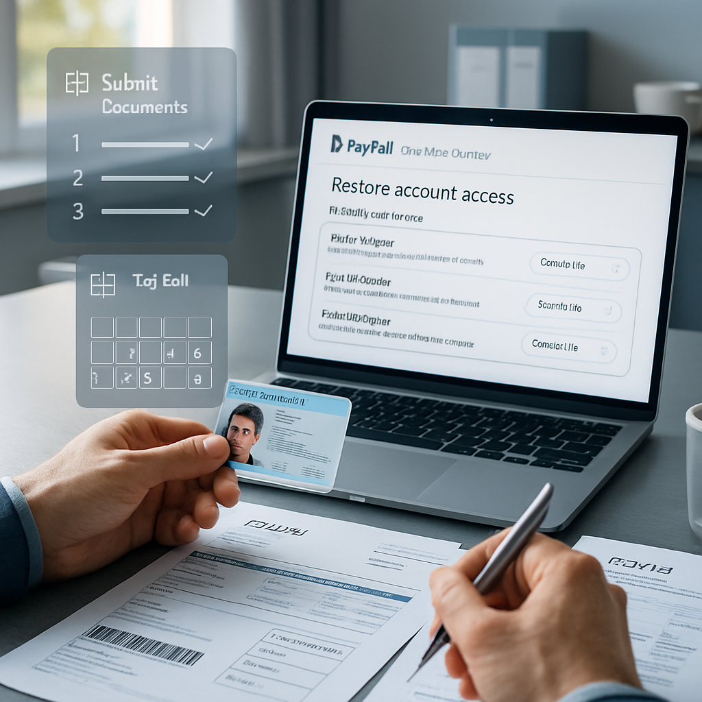 How to Restore a Permanently Limited PayPal Account: Document Checklist