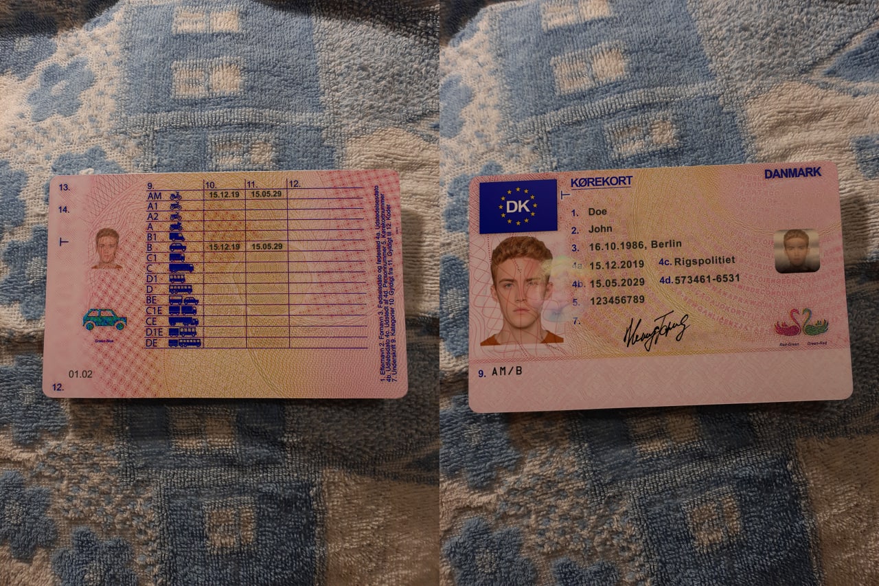 denmark drivres license result image - Denmark Driving License